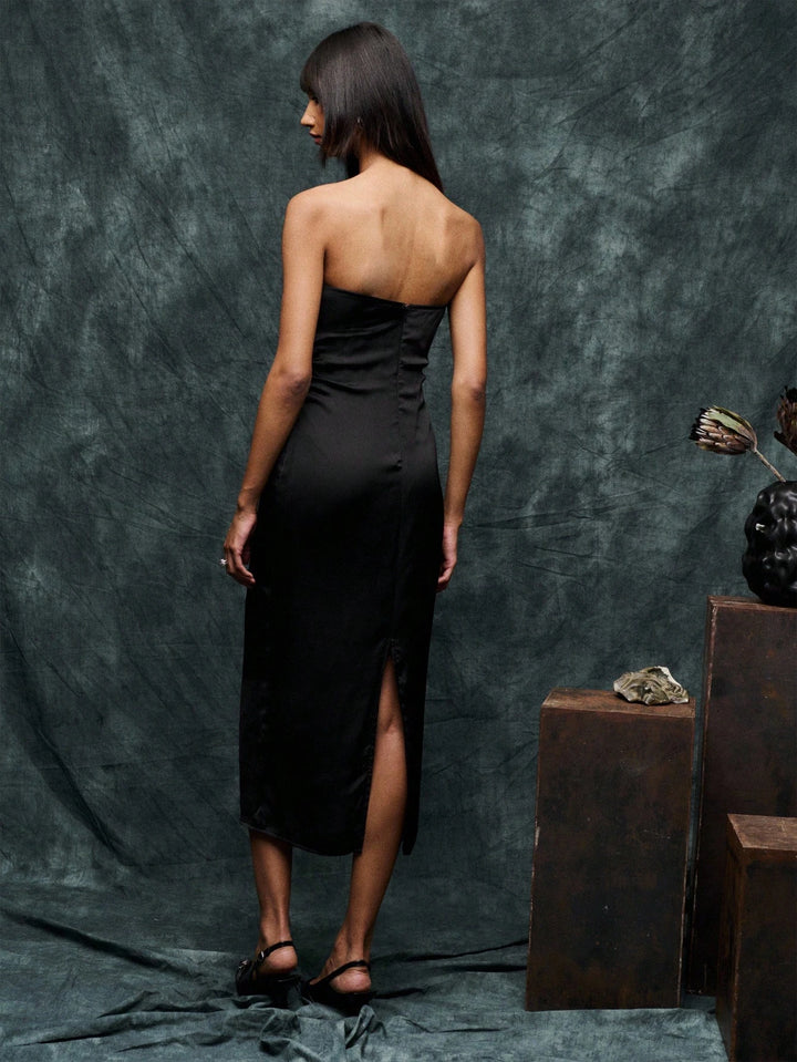 Rochie midi SHEIN, negru