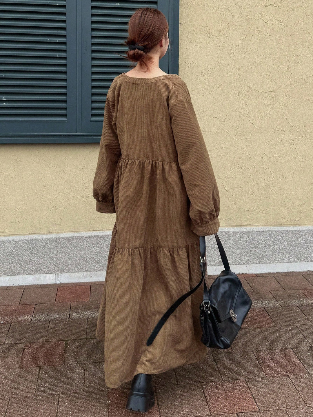 Rochie maxi SHEIN, kaki