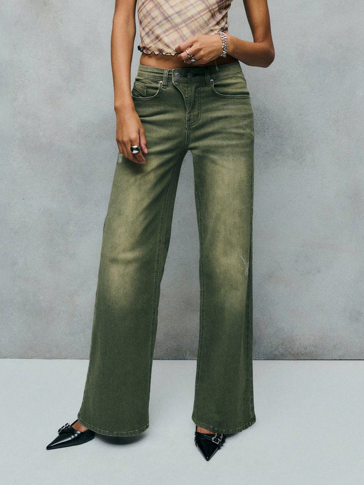 Jeans SHEIN, verde