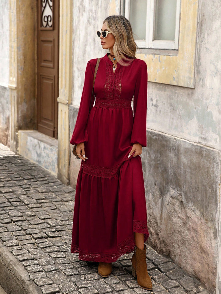 Rochie maxi SHEIN, vișiniu