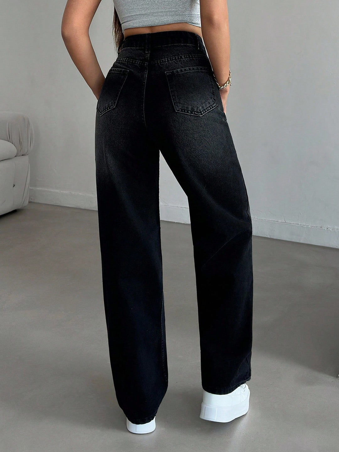 Jeans SHEIN, negru