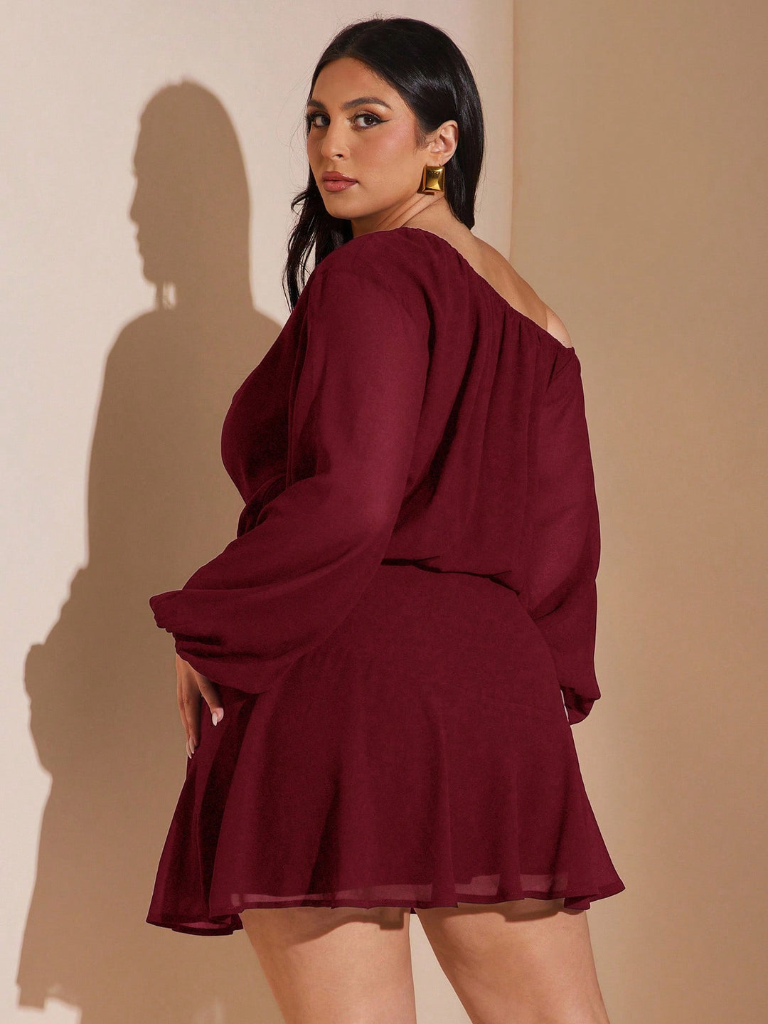 Rochie SHEIN, vișiniu