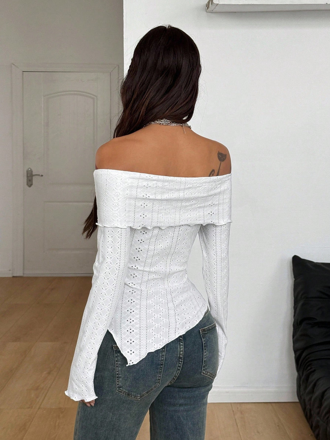 SHEIN blúz, fehér