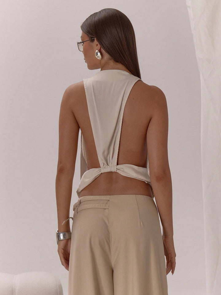 Top SHEIN, crem