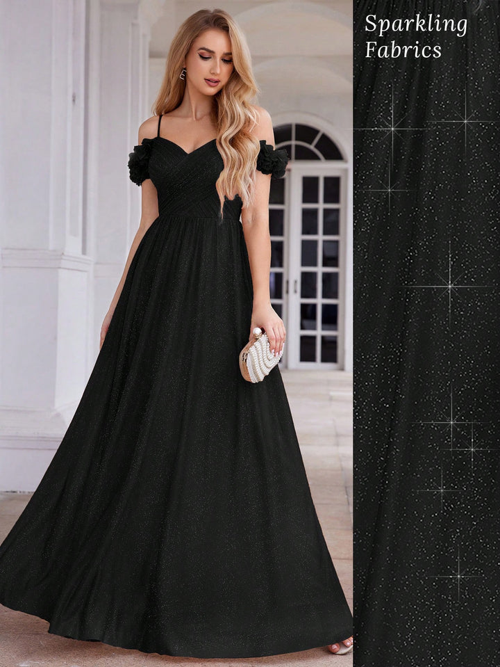 Rochie maxi SHEIN, negru
