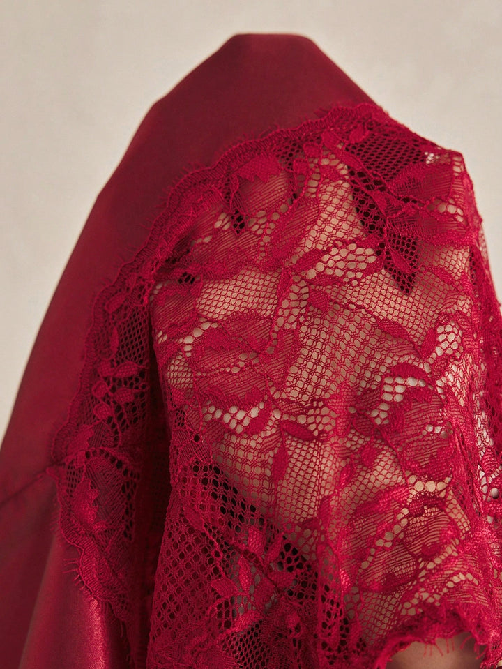 Rochie de noapte SHEIN, roșu