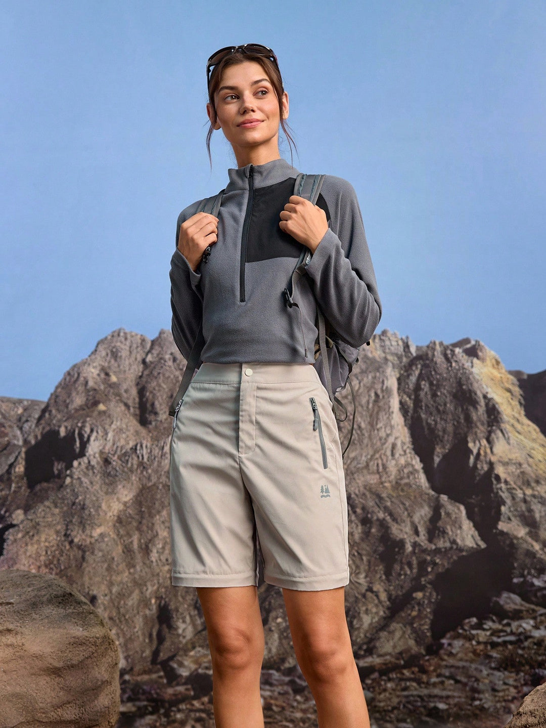 Pantaloni SHEIN, bej
