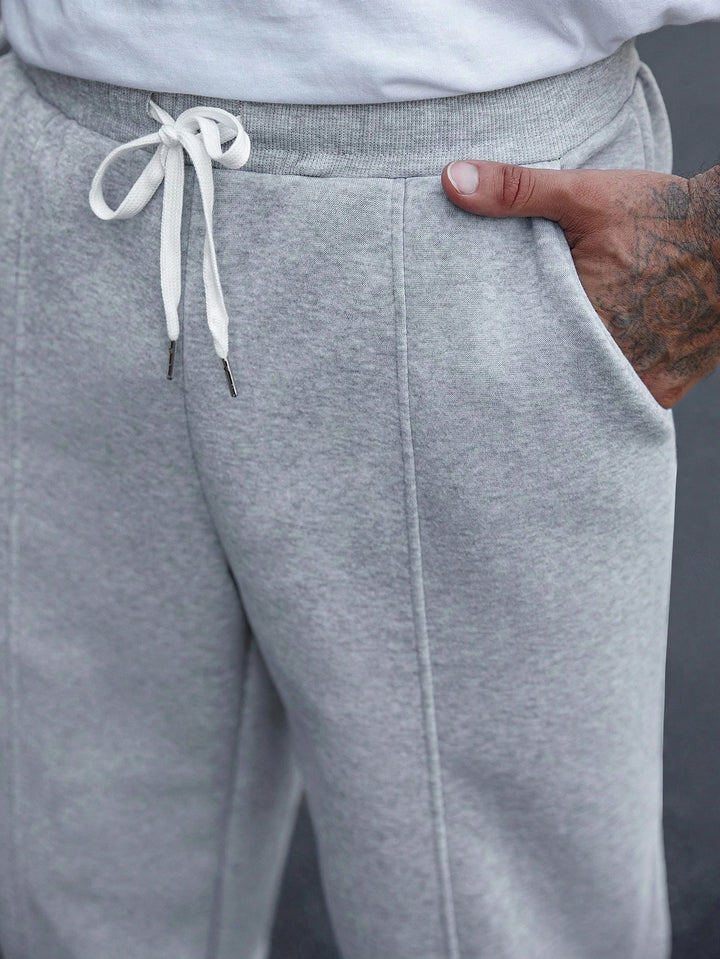 Pantaloni de trening SHEIN, gri