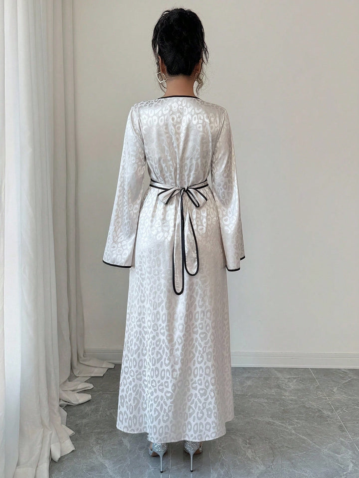 Rochie maxi Shein, crem