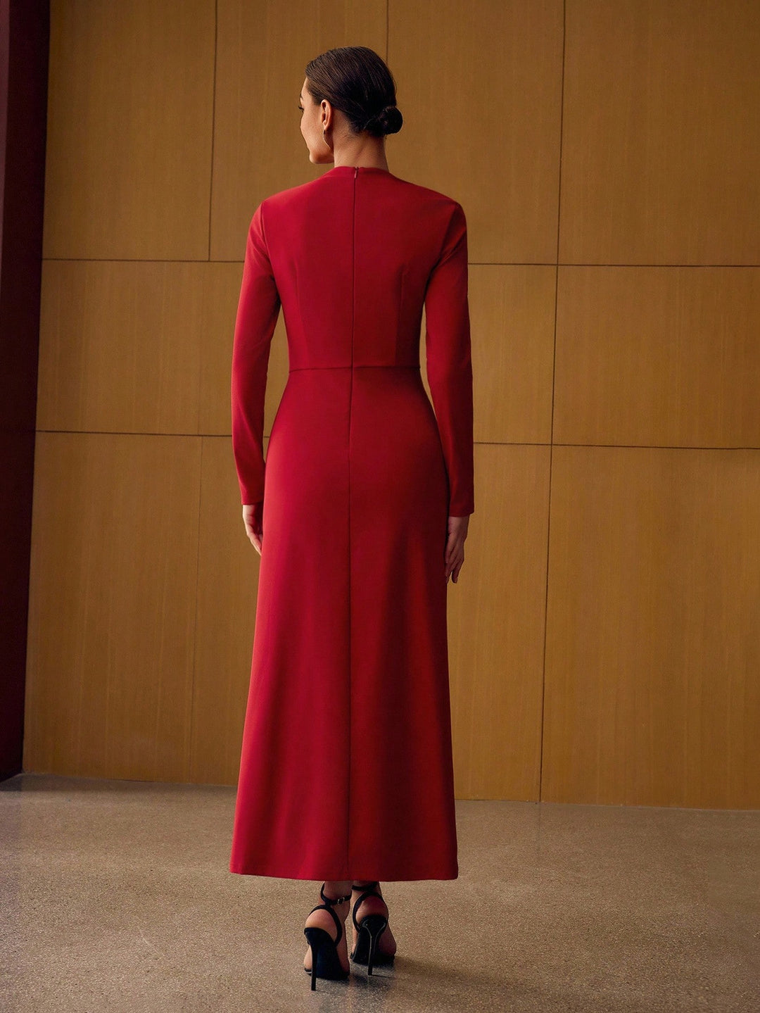 Rochie maxi SHEIN, roșu