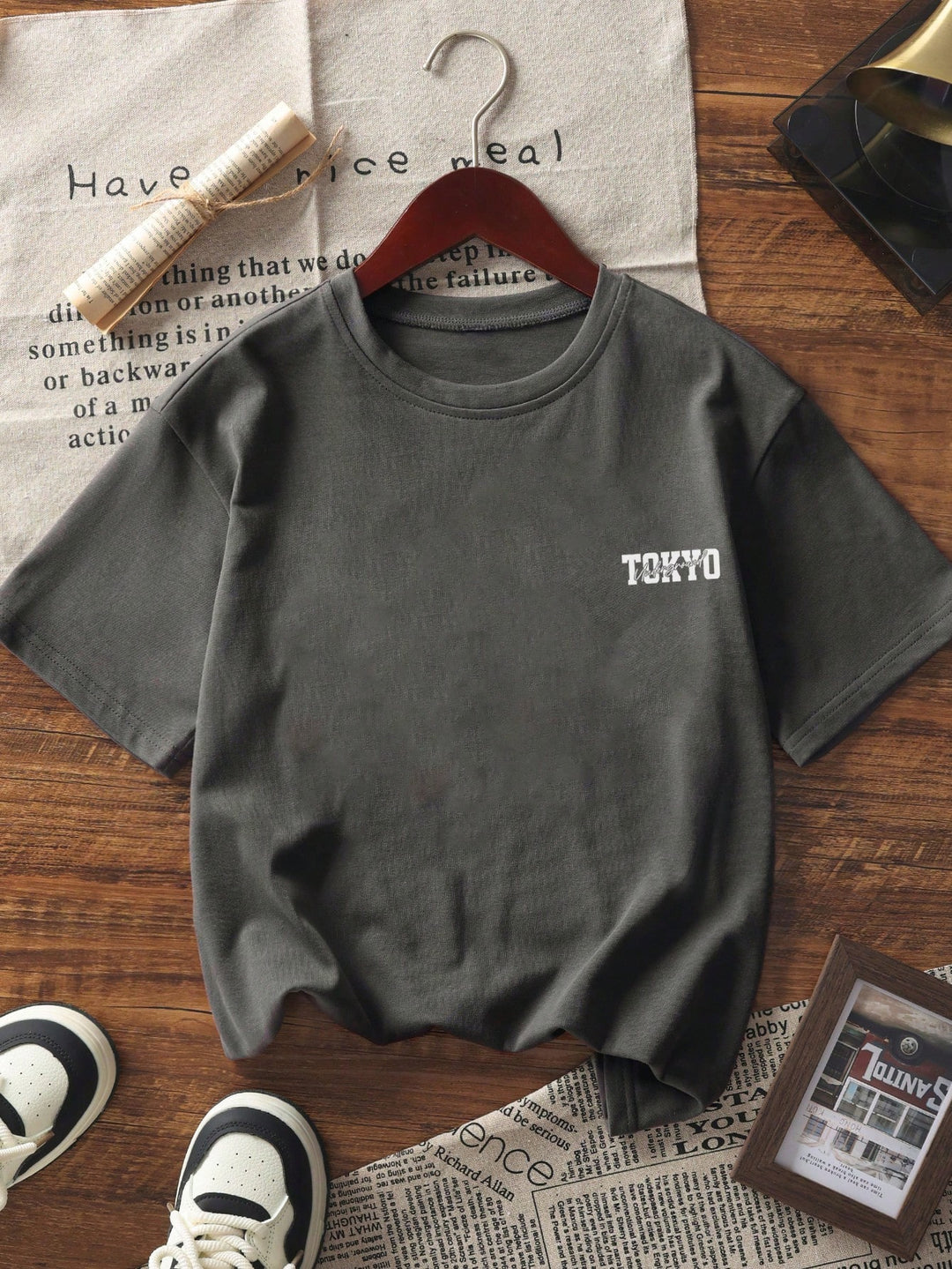 Tricou SHEIN, gri