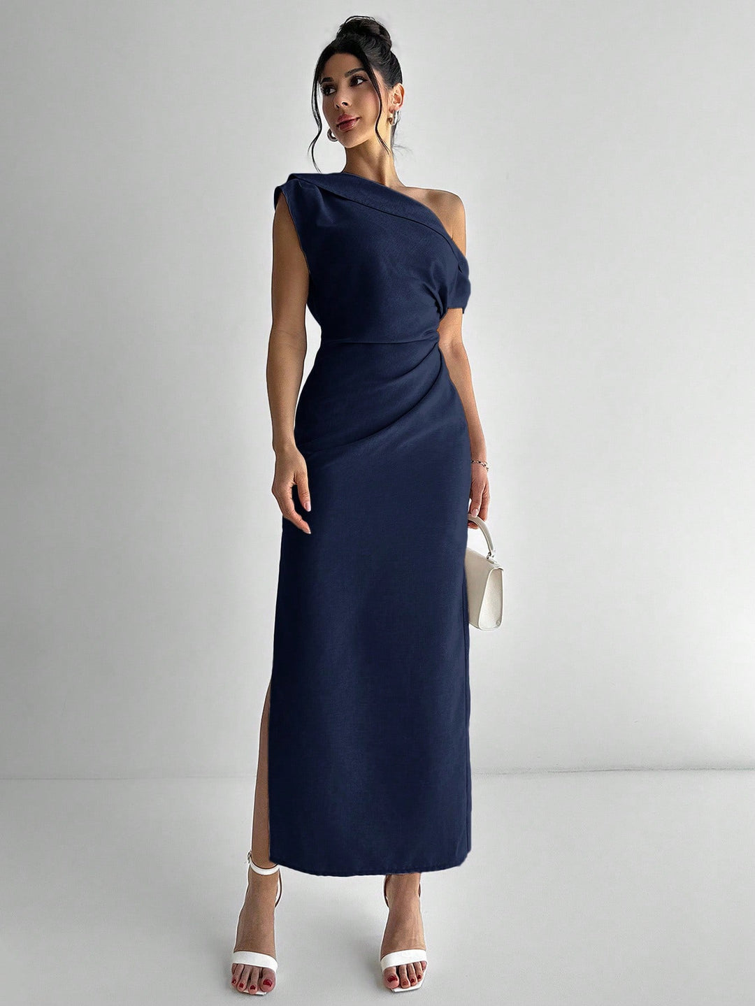 Rochie midi SHEIN, albastru