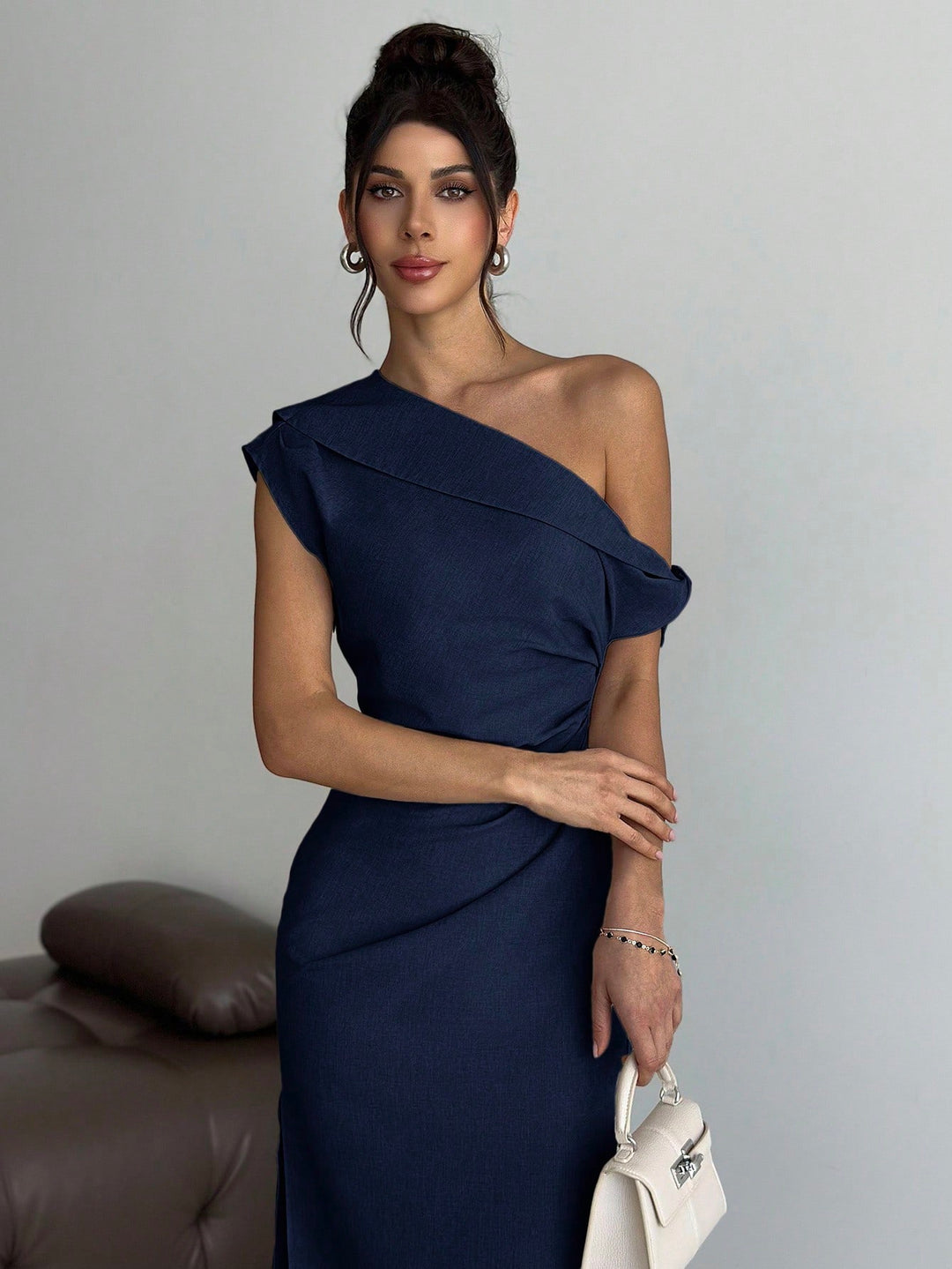 Rochie midi SHEIN, albastru