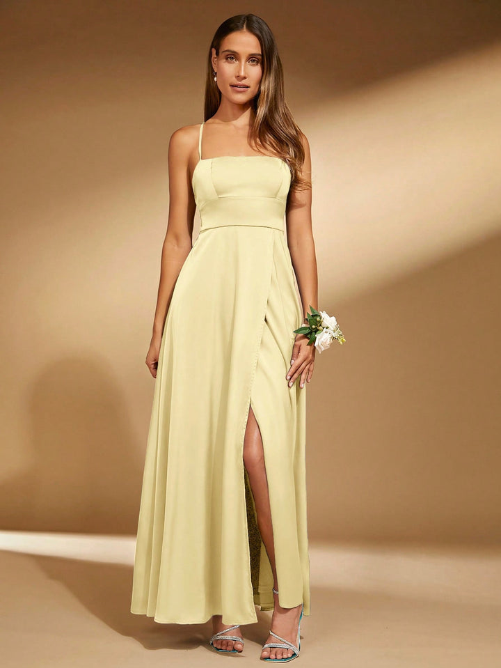 Rochie maxi SHEIN, galben