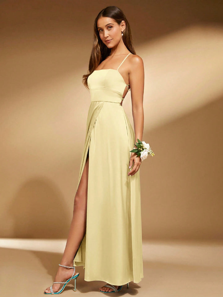 Rochie maxi SHEIN, galben