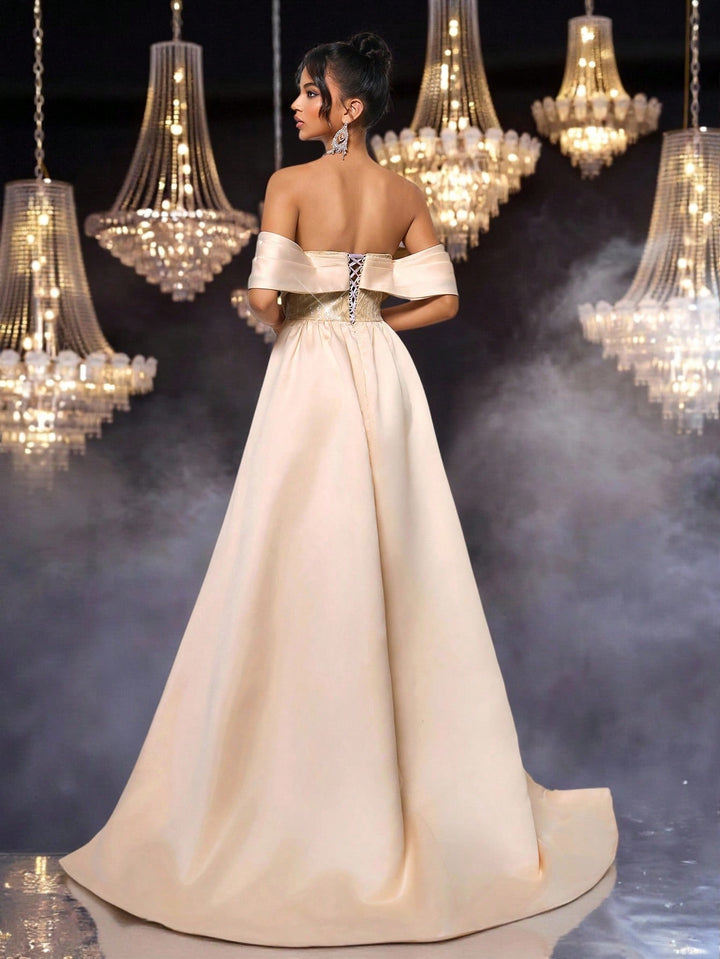 Rochie SHEIN, auriu