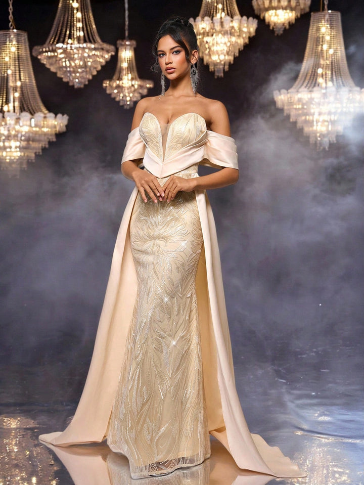 Rochie SHEIN, auriu