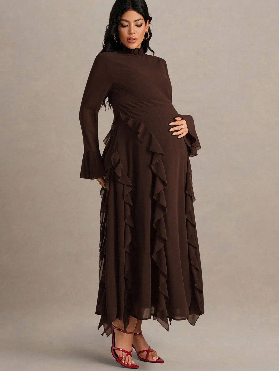 Rochie SHEIN, maro