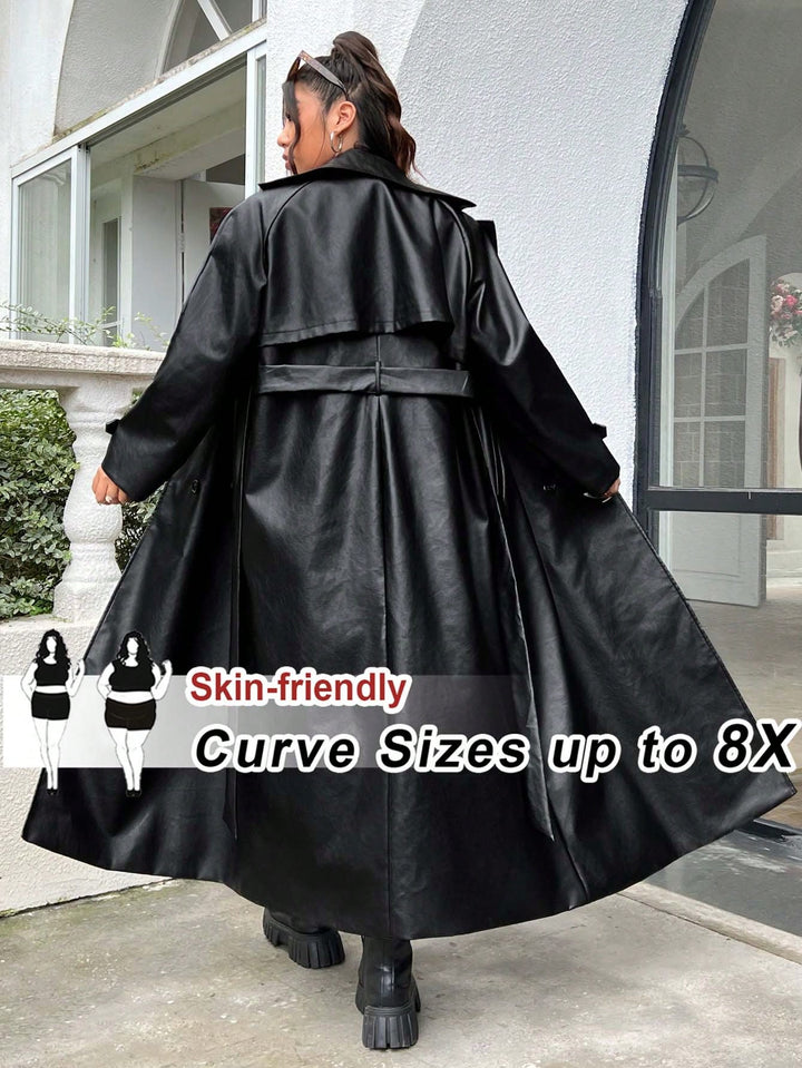 Trench SHEIN, negru