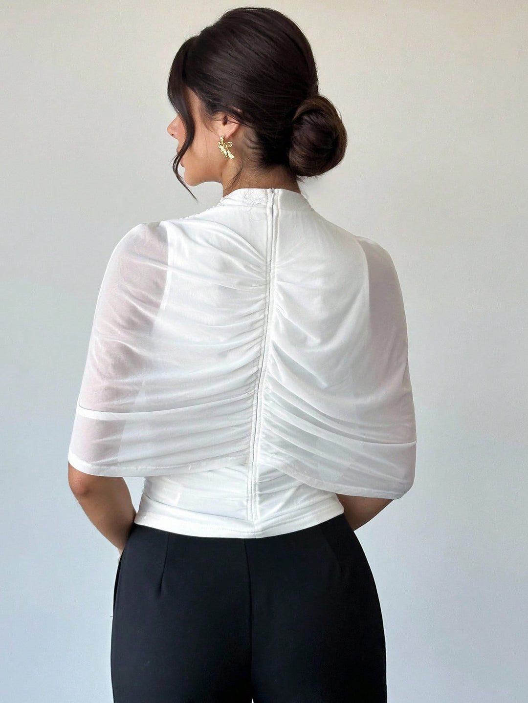 Top SHEIN, alb