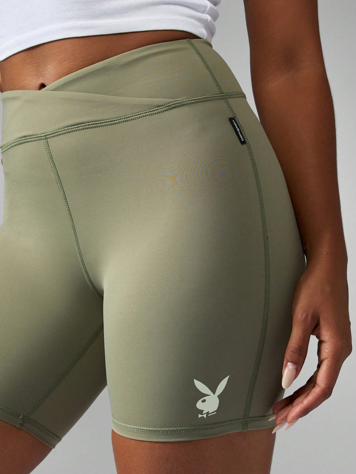 Pantaloni scurți SHEIN, verde