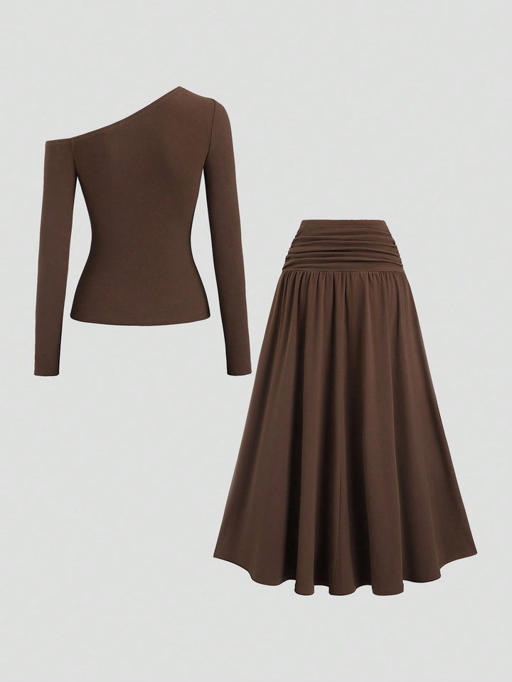 Compleu SHEIN, maro