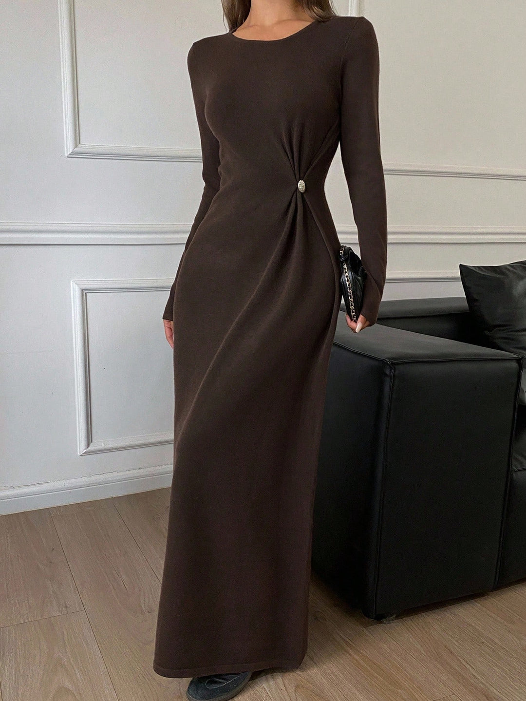 Rochie SHEIN, maro