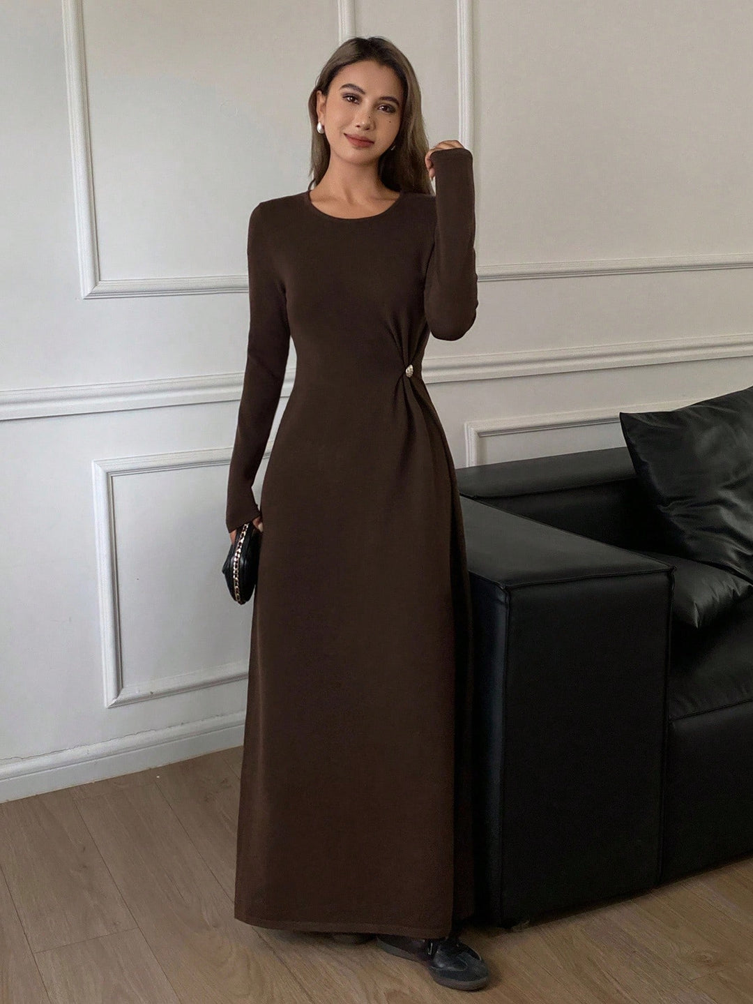 Rochie SHEIN, maro