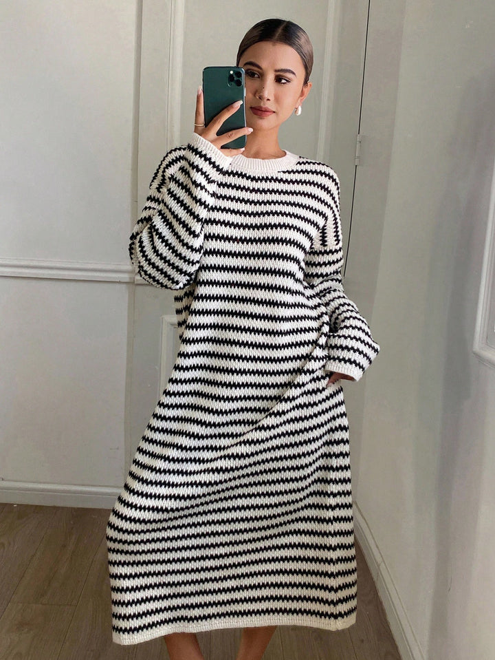 Rochie midi SHEIN, bej