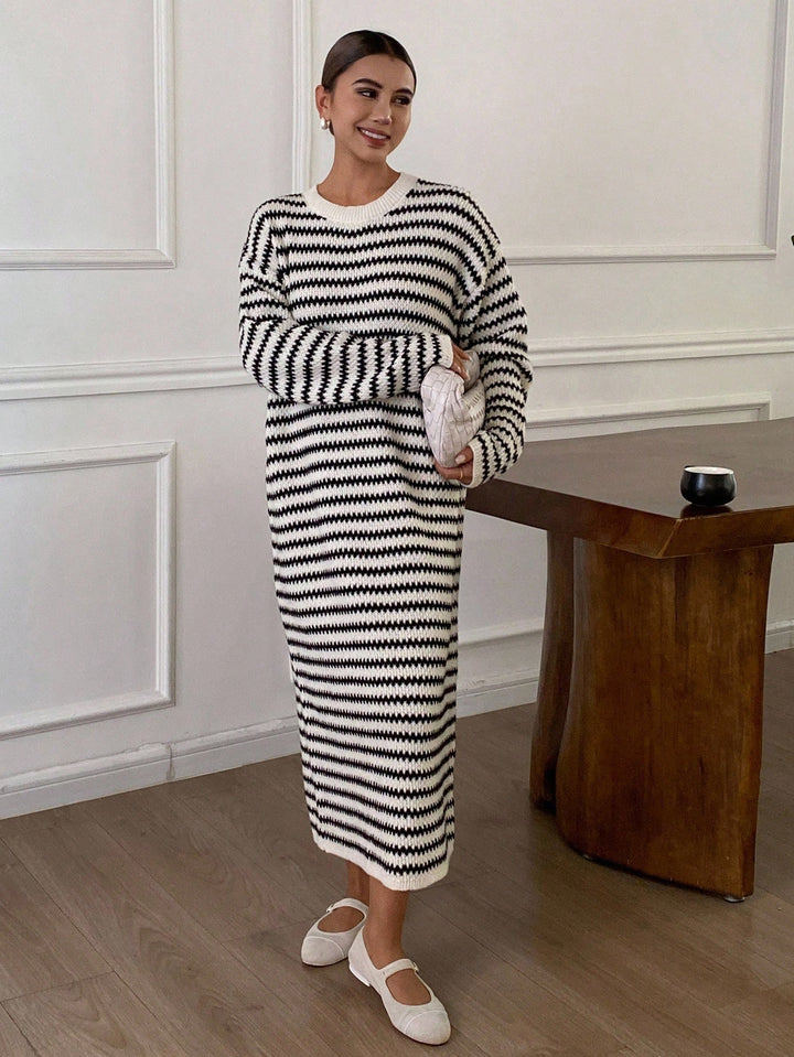 Rochie midi SHEIN, bej