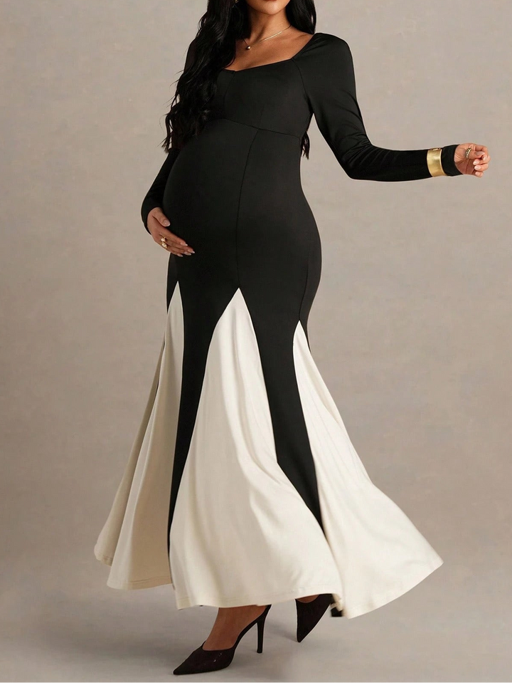 Rochie midi Shein, mix culori