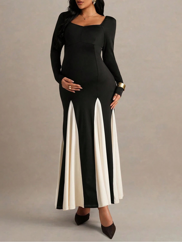 Rochie midi Shein, mix culori