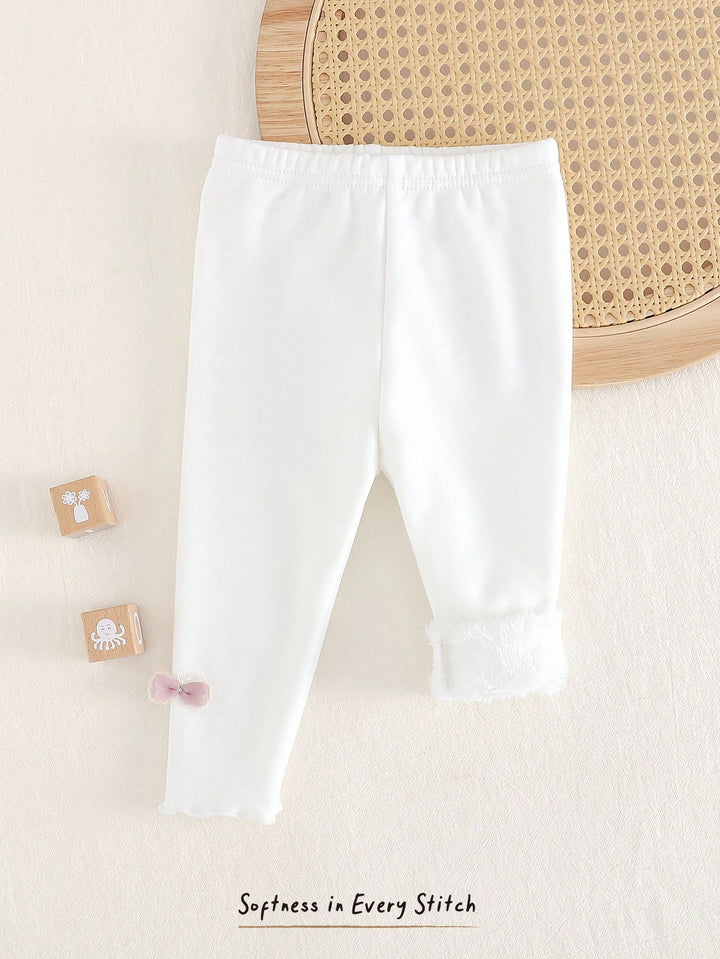 Pantaloni SHEIN, alb