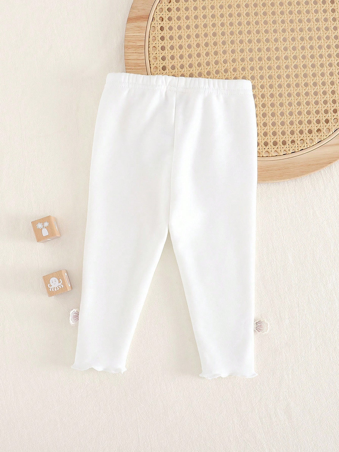 Pantaloni SHEIN, alb
