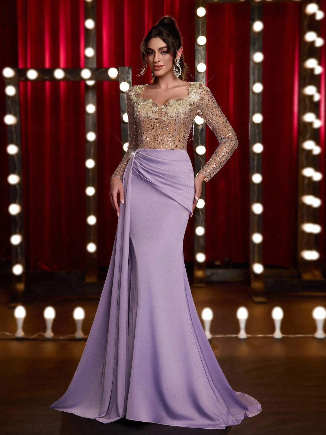 Rochie de ocazie SHEIN, mix culori
