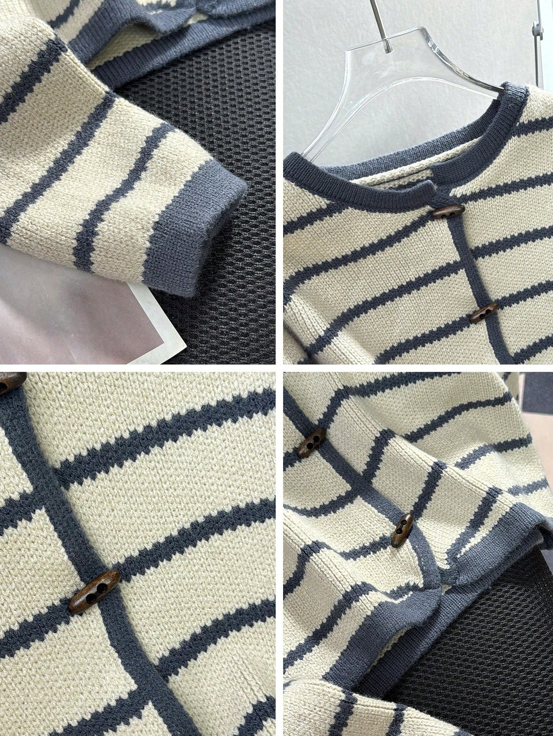 Cardigan SHEIN, albastru