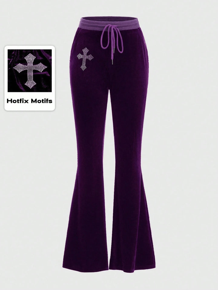 Pantaloni Shein, mov