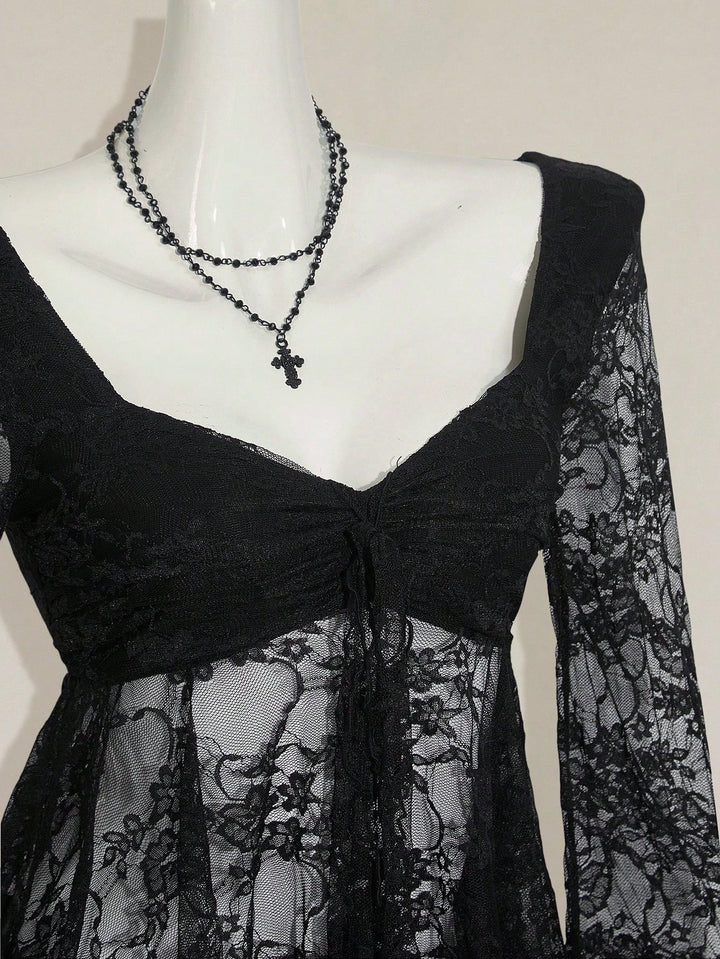 Top SHEIN, negru