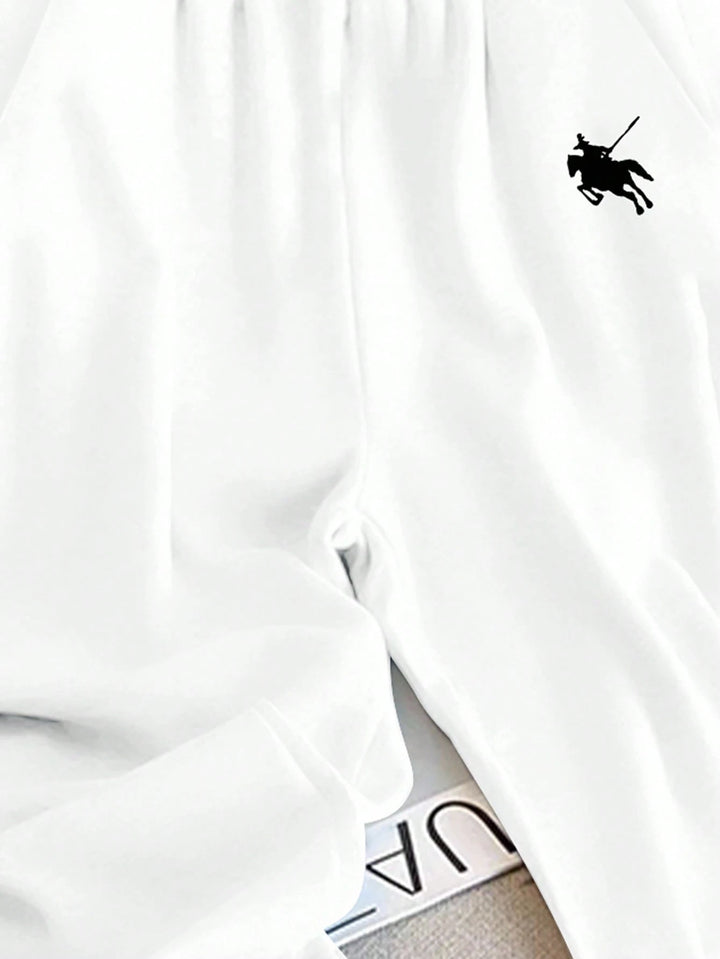 Pantaloni SHEIN, alb