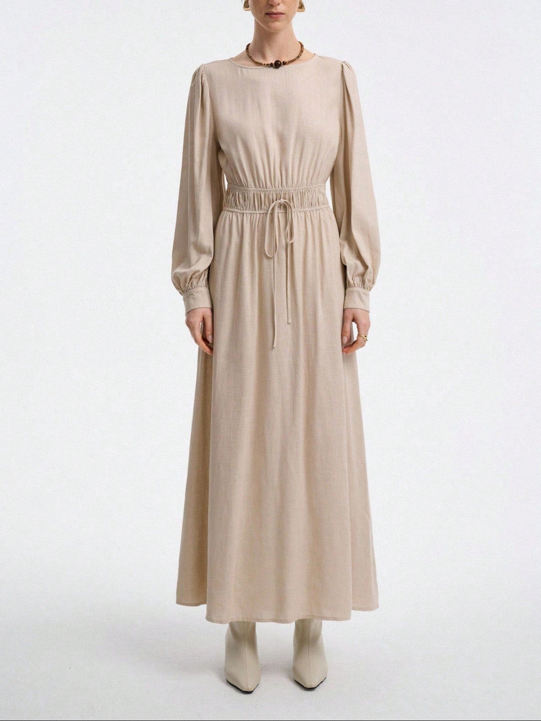 Rochie midi Shein, bej