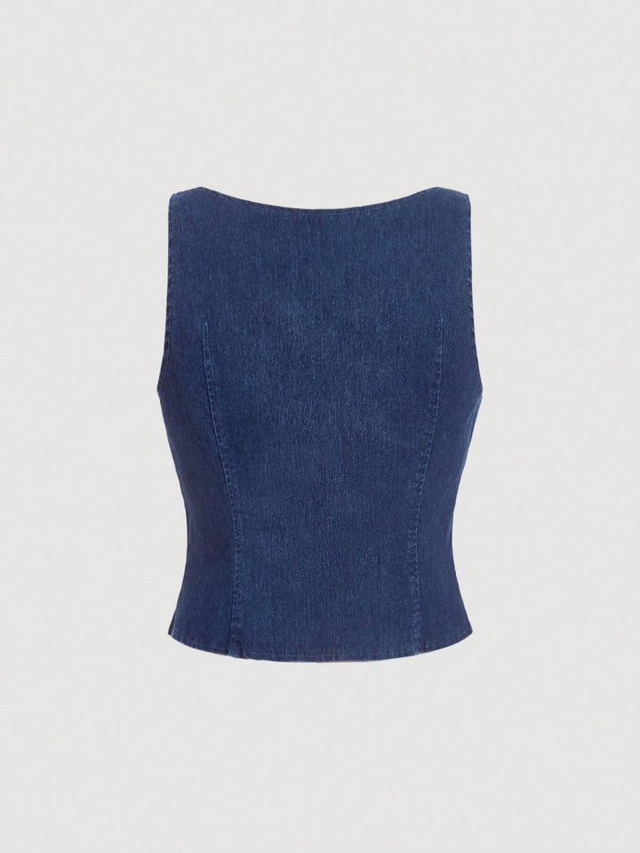 Top SHEIN, albastru