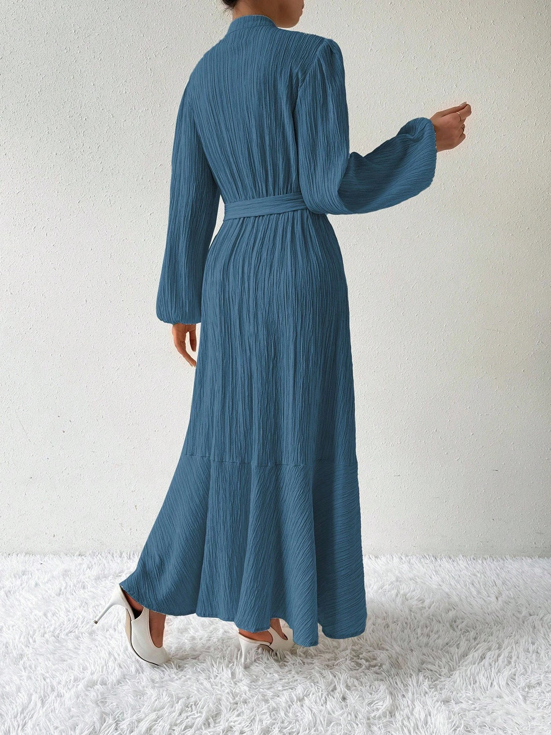 Rochie maxi Shein, albastru