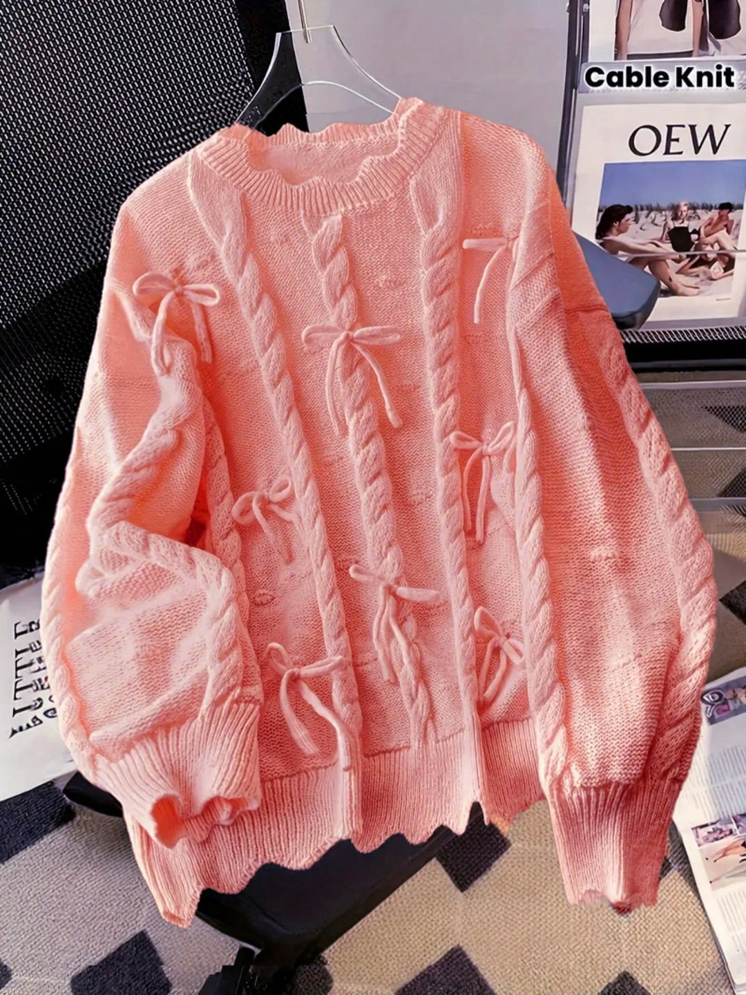 Pulover SHEIN, roz