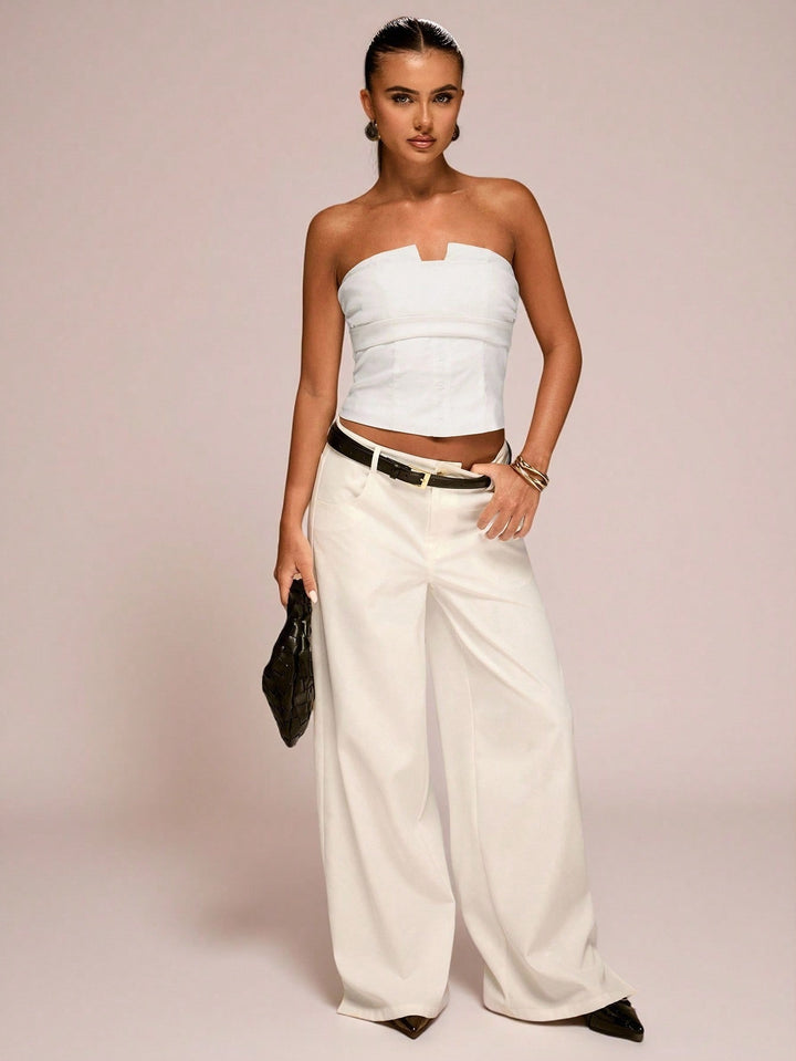 Top SHEIN, alb