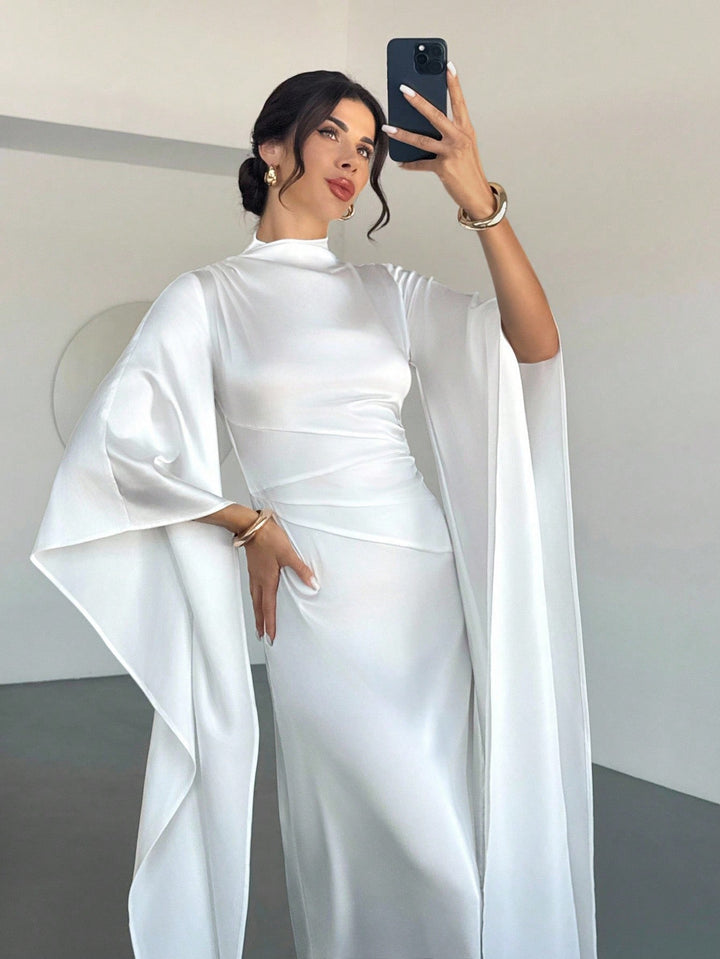 Rochie maxi SHEIN, portocaliu