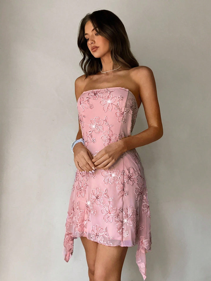 Rochie maxi SHEIN, roz