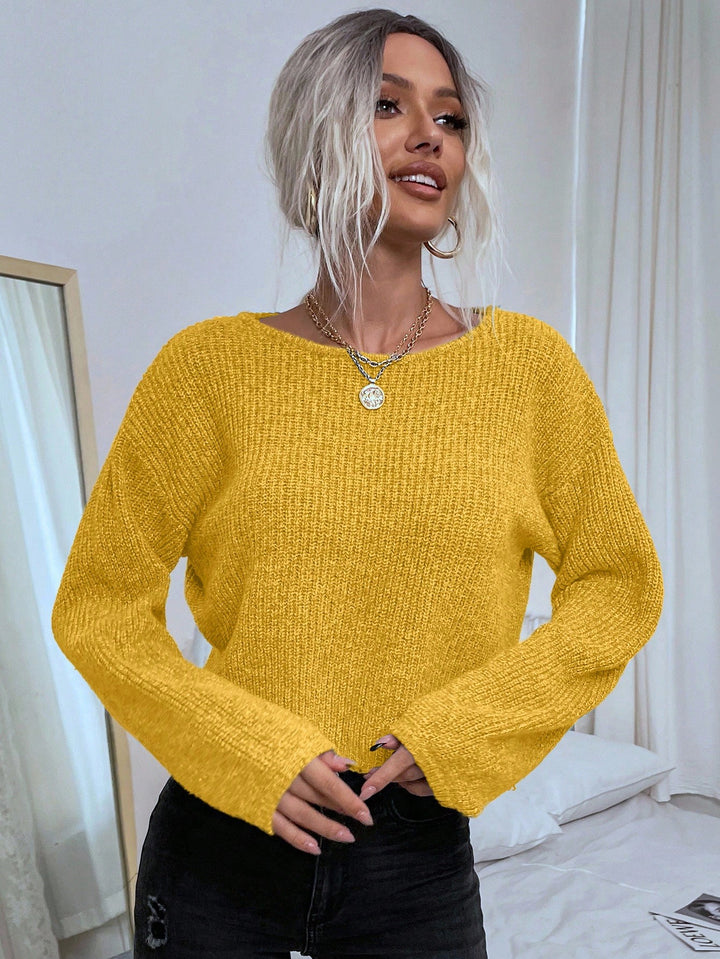 Pulover SHEIN, galben