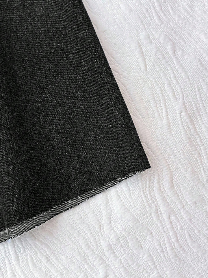 Rochie mini de blugi SHEIN, negru