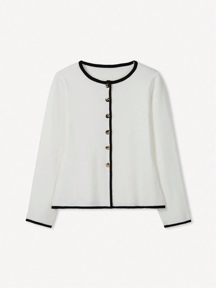 Cardigan SHEIN, alb