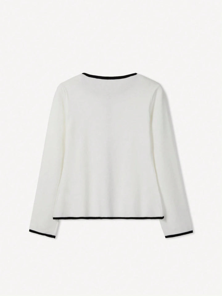 Cardigan SHEIN, alb